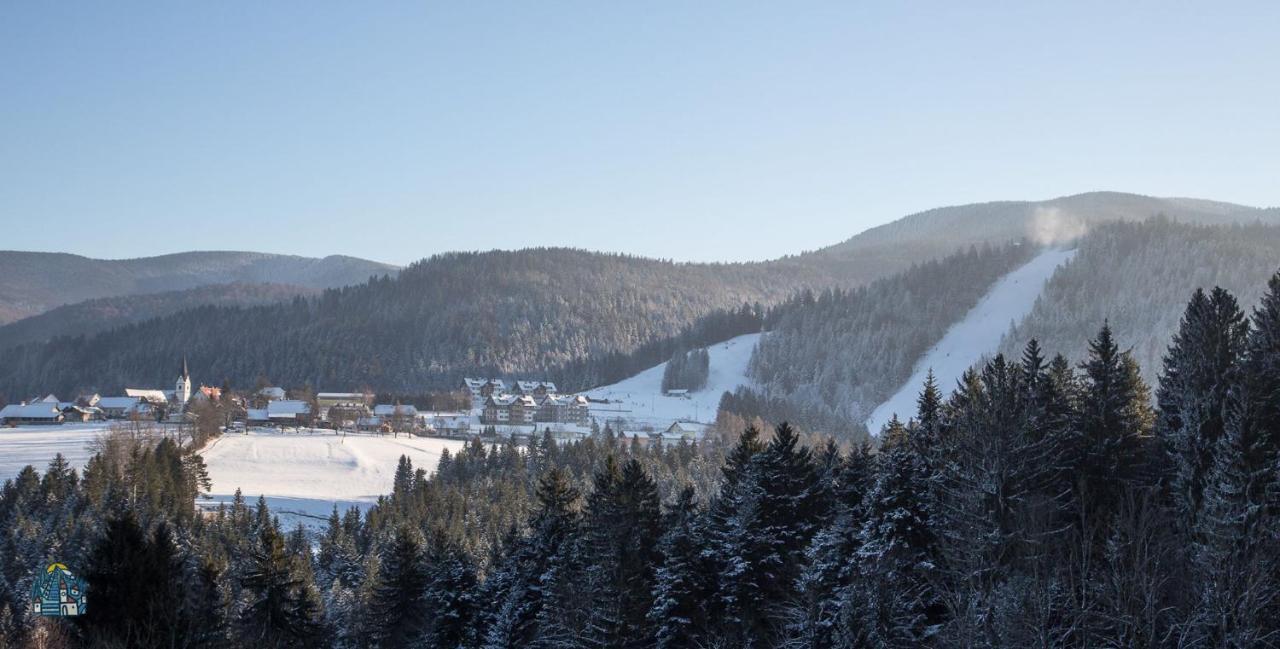 Lake Peak Apartments, Ribnisko Pohorje Ribnica na Pohorju Kültér fotó